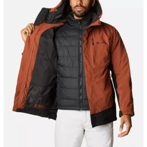 Offres ⭐ Sports Dhivers Adulte Columbia Columbia Veste Interchange Lhotse™ Iii Homme Dark Amber Black ORANGE 😉 boutiqued pas cher 12