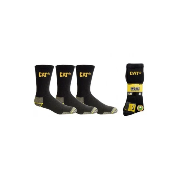 en solde Sortie ⌛ Ski Adulte Caterpillar Chaussettes Caterpillar (pack De 3 Paires) GRIS 😉 3