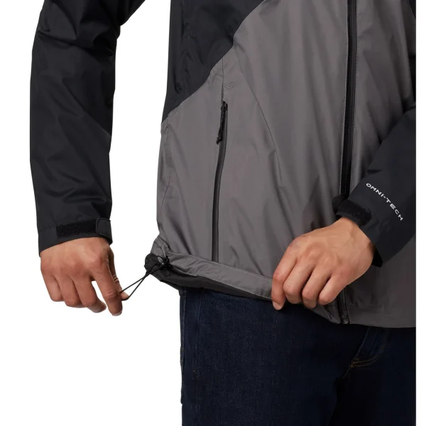 Promotio de vente Top 10 🔥 Montagne Homme Columbia Columbia Rain Scape NOIR 😍 7