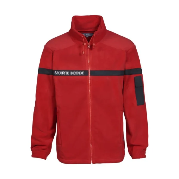 Tout neuf 🛒 Ski Adulte Cityguard Blouson Polaire Incendie Cityguard ROUGE 🧨 boutique 1