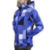 pas cher Nouveau 🥰 Ski Homme Peak Mountain Blouson Softshell Homme Cover BLEU 👏 16