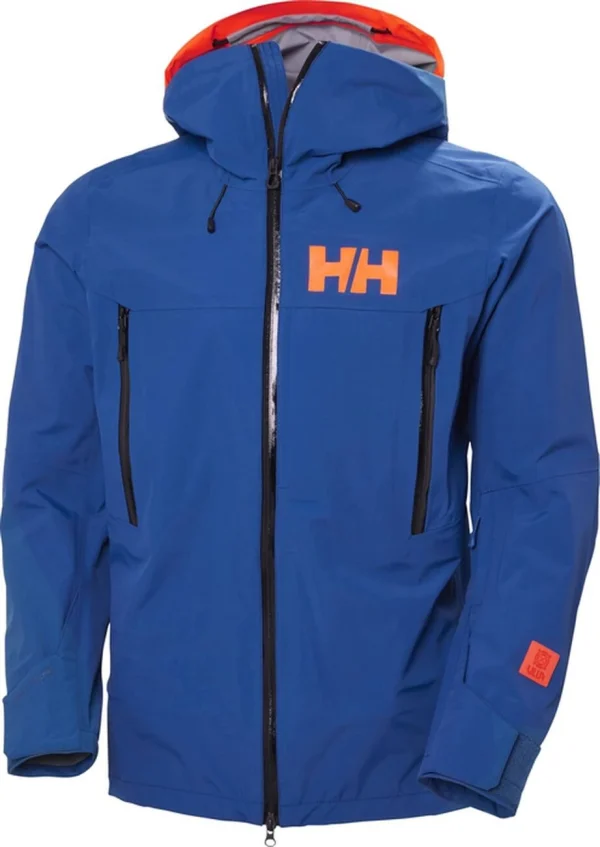 Distributeur Officiel Coupon 😉 VESTE SKI HELLY HANSEN SOGN SHELL 2.0 JACKET BLEU M ⭐ 1