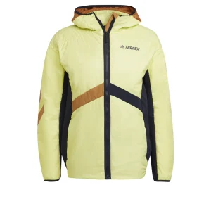 Coupon 🤩 Ski Homme Adidas Veste Adidas Terrex Skyclimb Gore Hybrid Insulation Ski Touring JAUNE ✔️ Pas Cher soldes France 10