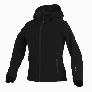 De gros ⭐ Ski Homme Cmp Cmp Softshell Jacket Fix Hood 👧 Girls NOIR 🔔 beauté 7