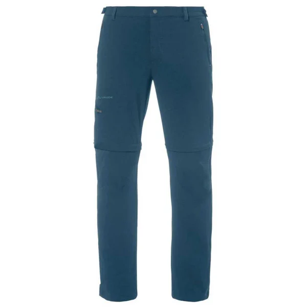 outlet soldes Meilleure vente 🔔 All Mountain Homme Vaude Mens Farley Stretch T-zip Pants Ii BLEU 💯 1