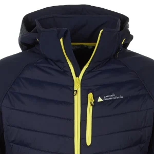 Nouveau 🎉 Ski Alpin Homme Peak Mountain Peak Mountain – Blouson Bi-matière Homme Capaso-marine BLEU ✔️ en vente 18