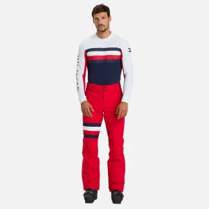 Meilleure affaire ✨ Ski Homme Rossignol Pantalon De Ski Rossignol Global Stripe Pt ROUGE 🥰 Pas Cher soldes France 18