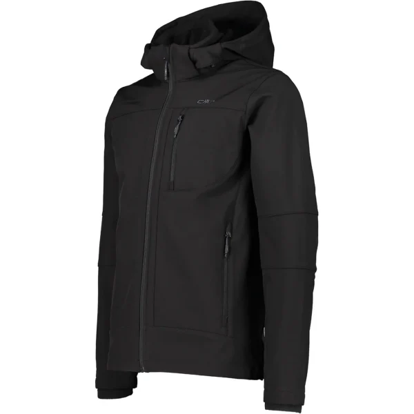 Meilleure vente 🧨 Ski Homme Cmp Cmp Softshell Zip Hood NOIR 🎁 économies garanties 1