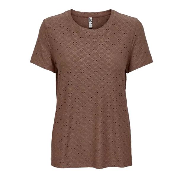 Nouveau 💯 Mode- Lifestyle Femme Jdy T-shirt Marron Femme Jdy Cathinka MARRON 🔔 de garantie authentique 3