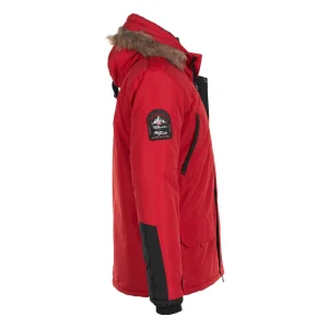 Meilleure vente 🧨 Ski Alpin Homme Peak Mountain Peak Mountain – Parka De Ski Homme Capeak- Rouge ROUGE 🧨 Protections acheteurs 9