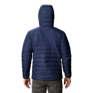 Nouveau 🎁 Montagne Homme Columbia Columbia Powder Lite Hooded BLEU 💯 Distributeur Officiel 14