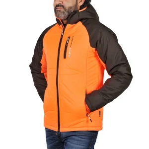 grande marque pas cher Remise 🤩 Ski Alpin Homme Peak Mountain Peak Mountain – Doudoune Homme Cepeak- Orange/marron ORANGE ✨ 14