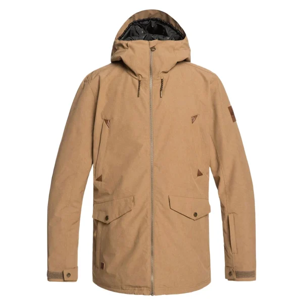 Coupon ✨ Ski Alpin Homme Quiksilver Quiksilver Drift Blouson Ski Homme BEIGE ❤️ remise en ligne 5