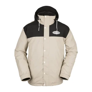 outlet soldes Meilleur prix ❤️ Sports Dhivers Homme Volcom Veste De Ski/snow Volcom Longo Gore-tex Beige Homme BEIGE ⭐ 14