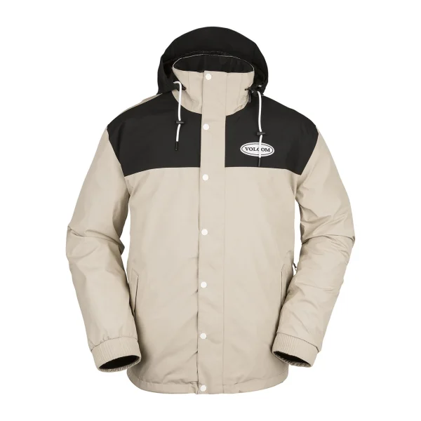 outlet soldes Meilleur prix ❤️ Sports Dhivers Homme Volcom Veste De Ski/snow Volcom Longo Gore-tex Beige Homme BEIGE ⭐ 5