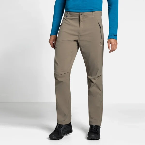 Livraison gratuite Grosses soldes 🤩 Montagne Homme Odlo Odlo Wedgemont Pants Regular GRIS 😍 1