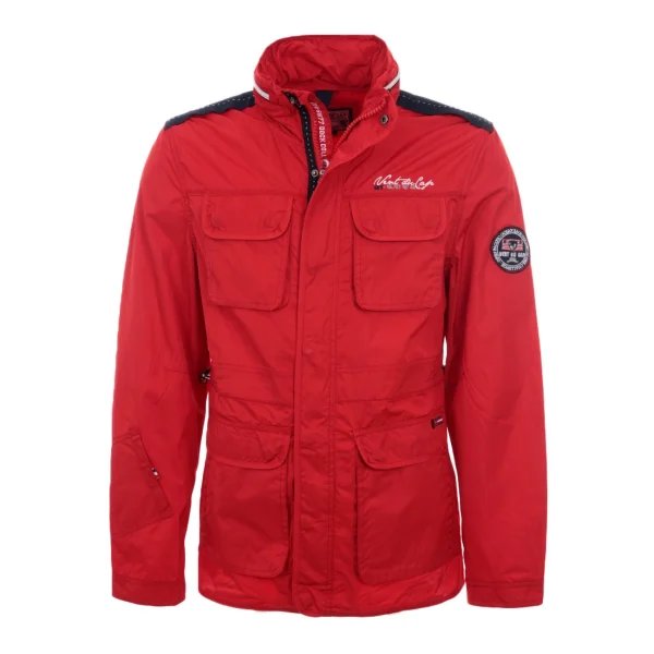 Meilleure affaire 😍 Ski Alpin Homme Vent Du Cap Vent Du Cap – Parka L�g�re Homme Clovari- Rouge ROUGE 🎁 Promotio de vente 3