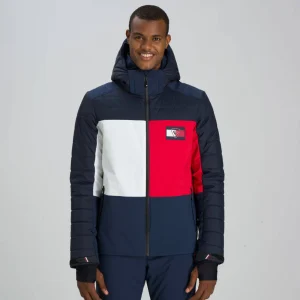 SOLDES TOUT À Bon marché 🌟 Ski Homme Rossignol Veste De Ski Rossignol Flag Guilted BLEU 🥰 18