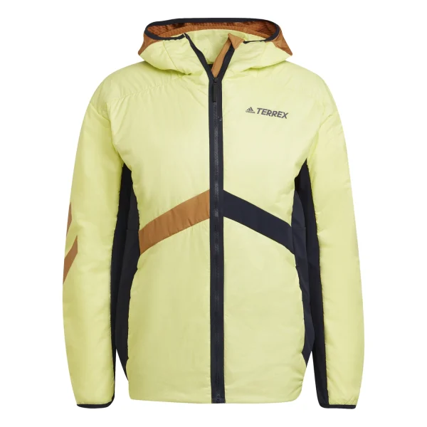 Coupon 🤩 Ski Homme Adidas Veste Adidas Terrex Skyclimb Gore Hybrid Insulation Ski Touring JAUNE ✔️ Pas Cher soldes France 5