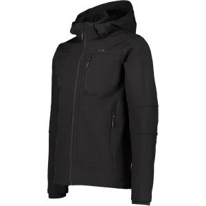 Meilleure vente 🧨 Ski Homme Cmp Cmp Softshell Zip Hood NOIR 🎁 économies garanties 18