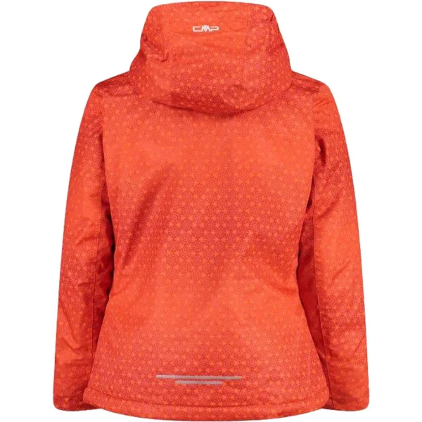 Nouveau 🧨 Ski Enfant Cmp Kid G Jacket Snaps Hood ORANGE 👍 jusqu'à 4