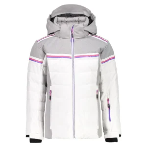 marques de renommée Acheter 👏 Mode- Lifestyle Fille Cmp Cmp 39w2115 Blouson Ski Fille BLANC ✨ 18