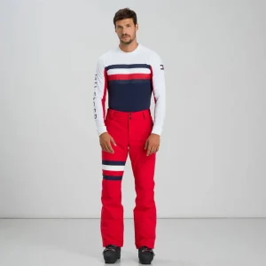 Meilleure affaire ✨ Ski Homme Rossignol Pantalon De Ski Rossignol Global Stripe Pt ROUGE 🥰 Pas Cher soldes France 10