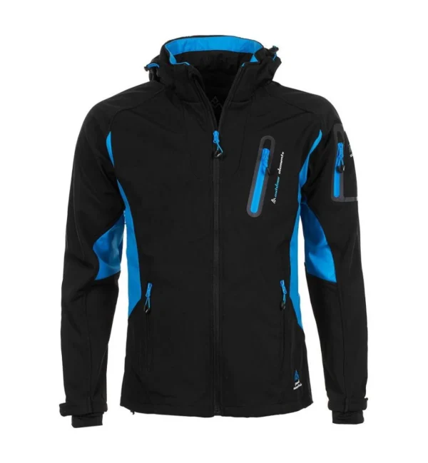 grossiste en ligne Budget 😉 Ski Homme Peak Mountain Blouson Softshell Homme Cavyba NOIR ✔️ 6