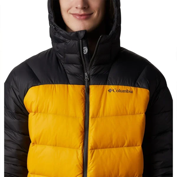 De gros 🤩 Montagne Homme Columbia Columbia Centennial Creek Down JAUNE 🎁 france 1