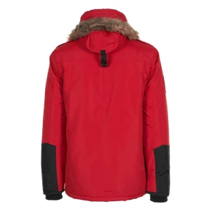 Meilleure vente 🧨 Ski Alpin Homme Peak Mountain Peak Mountain – Parka De Ski Homme Capeak- Rouge ROUGE 🧨 Protections acheteurs 13