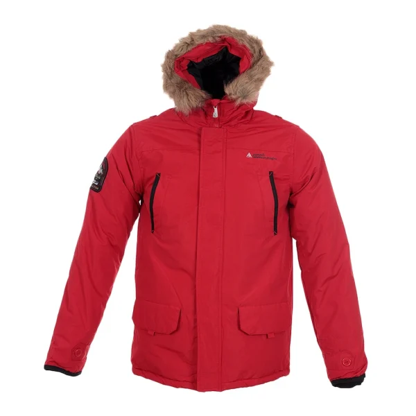 Meilleure vente 🧨 Ski Alpin Homme Peak Mountain Peak Mountain – Parka De Ski Homme Capeak- Rouge ROUGE 🧨 Protections acheteurs 6