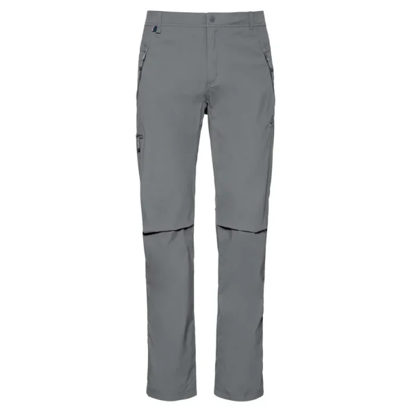 Livraison gratuite Grosses soldes 🤩 Montagne Homme Odlo Odlo Wedgemont Pants Regular GRIS 😍 3