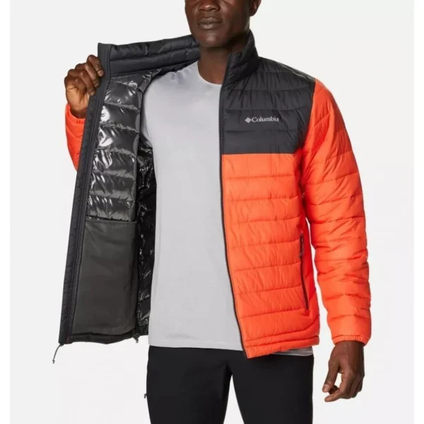 site pas cher Nouveau ⌛ Sports Dhivers Adulte Columbia Columbia Veste Isolée Powder Lite™ Homme Red Quartz Shark ORANGE 😉 1