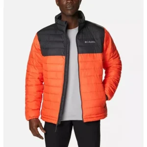 site pas cher Nouveau ⌛ Sports Dhivers Adulte Columbia Columbia Veste Isolée Powder Lite™ Homme Red Quartz Shark ORANGE 😉 10