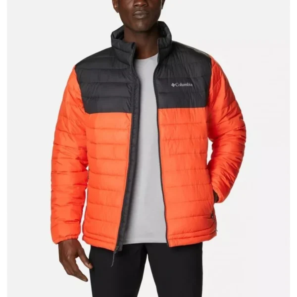 site pas cher Nouveau ⌛ Sports Dhivers Adulte Columbia Columbia Veste Isolée Powder Lite™ Homme Red Quartz Shark ORANGE 😉 3