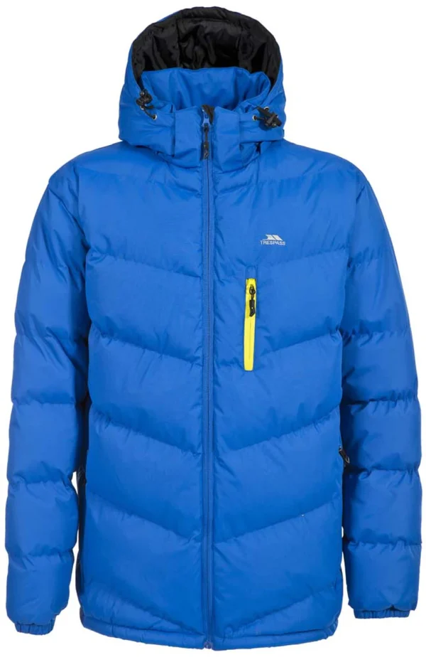 Meilleure vente ❤️ Montagne Homme Trespass Trespass Blustery BLEU 🧨 pas cher 3