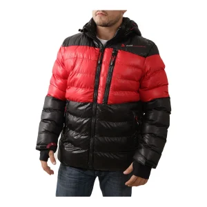 beauté Sortie 🔥 Ski Alpin Homme Peak Mountain Peak Mountain Doudoune Homme Captin Noir/rouge NOIR ⭐ 12