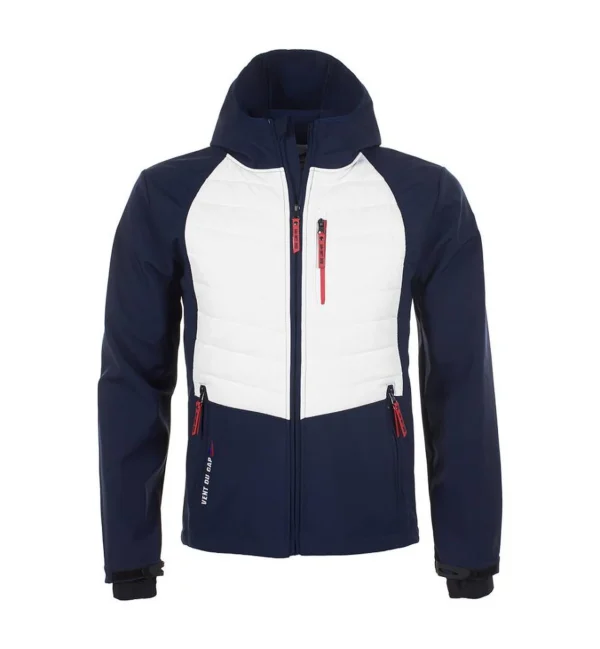 marque pas cher en ligne Sortie 🧨 Ski Homme Vent Du Cap Blouson Softshell Homme Capver BLEU 🛒 6