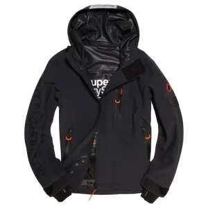 vente chaude Sortie 🎉 Ski Alpin Homme Superdry Superdry Flex 360 Shell Blouson Ski Homme NOIR 🔔 7