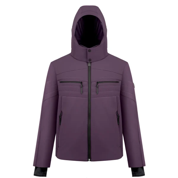 jusqu'à De gros ⌛ Sports Dhivers Homme Poivre Blanc Veste De Ski Stretch Poivre Blanc 0900 Mulberry Purple Homme VIOLET 🎁 3