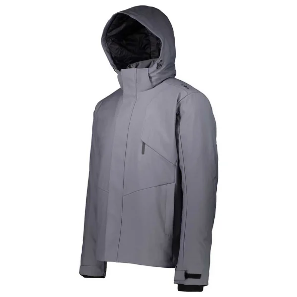 ﻿soldes Promo ⭐ Montagne Homme Cmp Cmp Man Jacket Zip Hood GRIS 😀 7