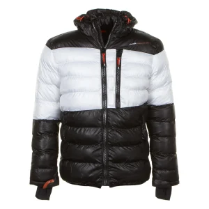 Coupon 😉 Ski Alpin Homme Peak Mountain Peak Mountain Doudoune Homme Captin Noir/blanc NOIR 🤩 magasin pour 12