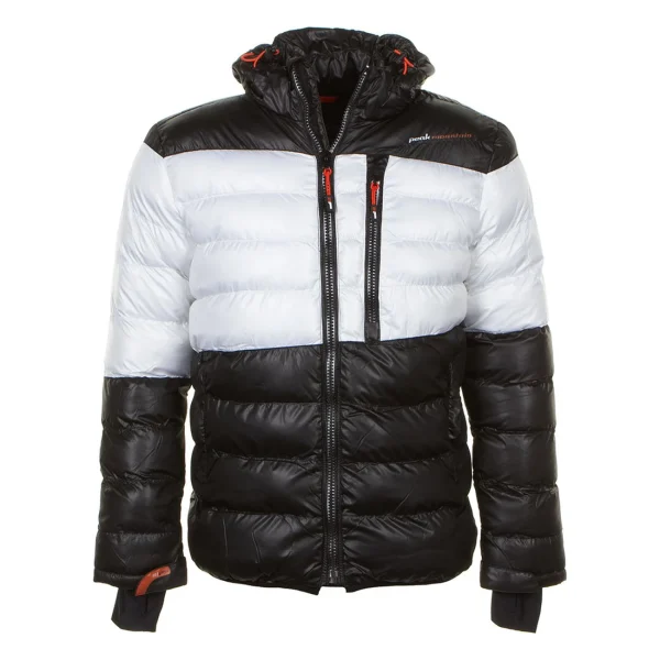 Coupon 😉 Ski Alpin Homme Peak Mountain Peak Mountain Doudoune Homme Captin Noir/blanc NOIR 🤩 magasin pour 5