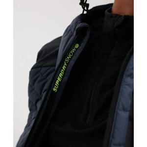 grande marque pas cher Meilleure vente ✨ Mode- Lifestyle Homme Superdry Veste Matelassée Superdry Kiso Racer BLEU ⭐ 18