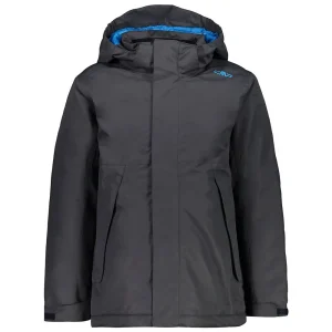 Nouveau 😉 Ski Enfant Cmp Cmp Water Wind Proof Jacket NOIR 😀 Top ventes 7