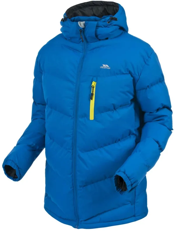 Meilleure vente ❤️ Montagne Homme Trespass Trespass Blustery BLEU 🧨 pas cher 1