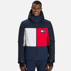 SOLDES TOUT À Bon marché 🌟 Ski Homme Rossignol Veste De Ski Rossignol Flag Guilted BLEU 🥰 10