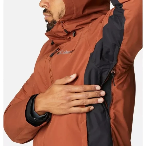 Offres ⭐ Sports Dhivers Adulte Columbia Columbia Veste Interchange Lhotse™ Iii Homme Dark Amber Black ORANGE 😉 boutiqued pas cher 1