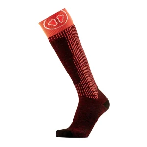 Tout neuf 😉 Ski Adulte Sidas Chaussettes De Ski En Laine Mérinos, Confort Et Volume – Ski Comfort ORANGE 🧨 vente pas cher 16